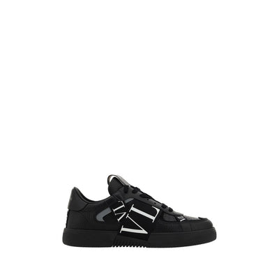 Valentino Garavani - Black Leather VL7N Sneakers