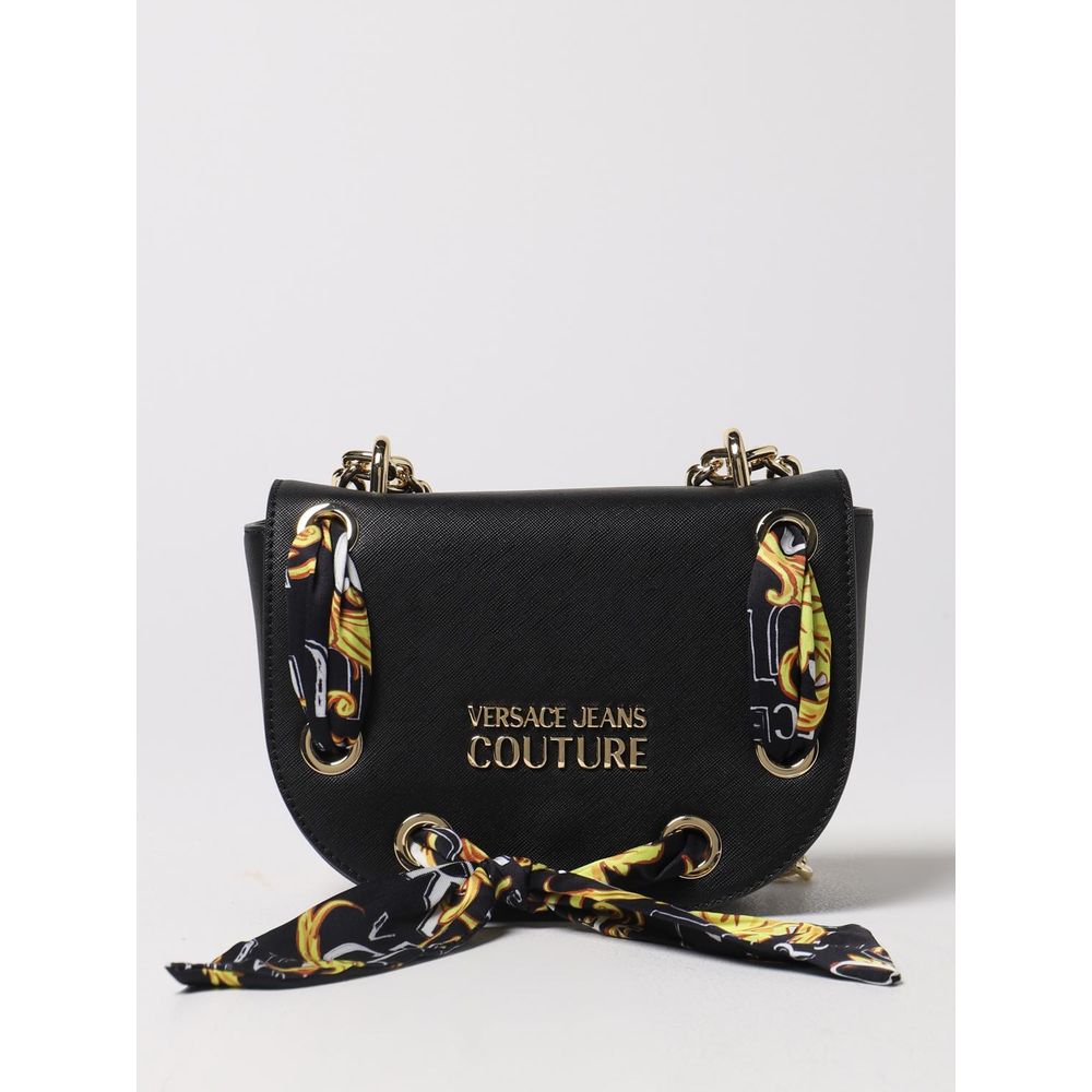 Versace Jeans - Black Artificial Leather Crossbody Bag