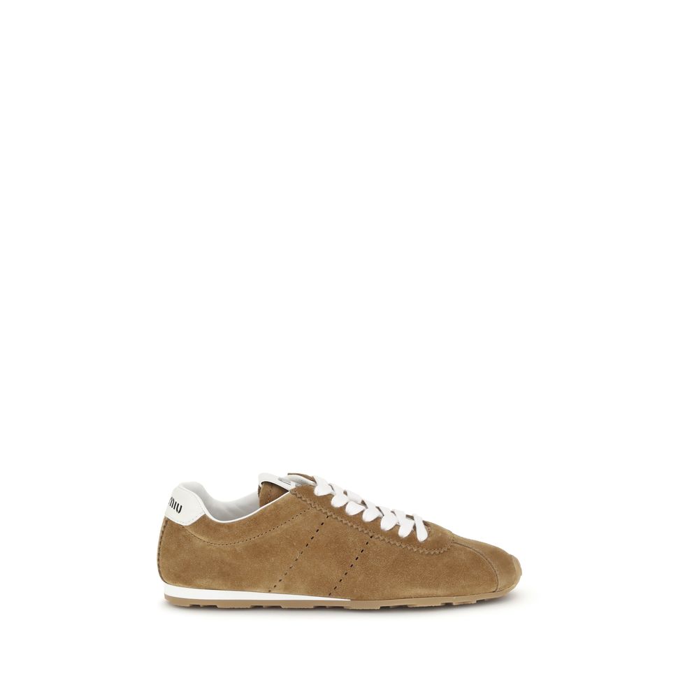 Miu Miu - Suede Plume Sneakers