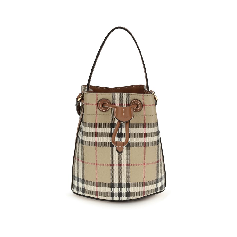 Burberry - The Check mini Bucket Bag
