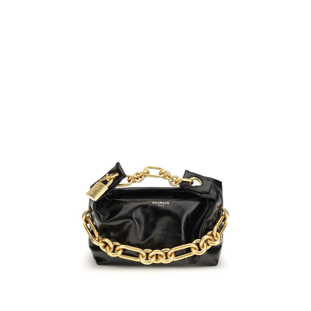 Balmain - The Sync mini leather Shoulder Bag