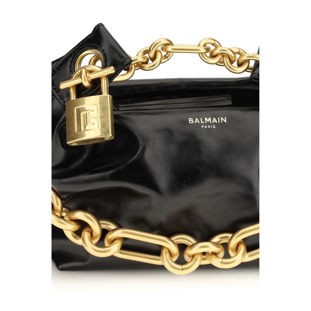 Balmain - The Sync mini leather Shoulder Bag