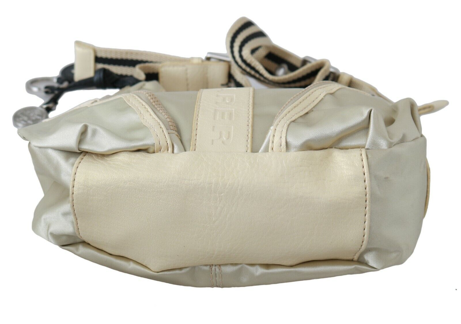 WAYFARER- White Shoulder Crossbody Sling Fabric Purse