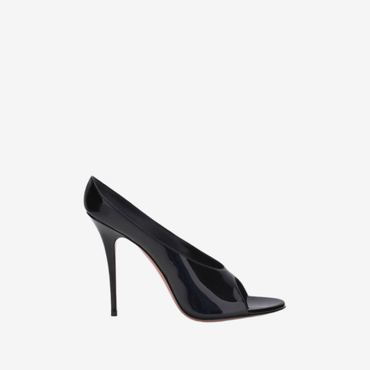 Amina Muaddi – Anok Leather Sandals
