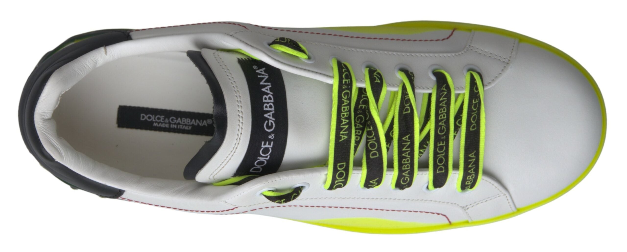 Dolce & Gabbana -  Portofino Leather Sneakers