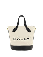 Bally – Monogram Bucket Bag Black & White