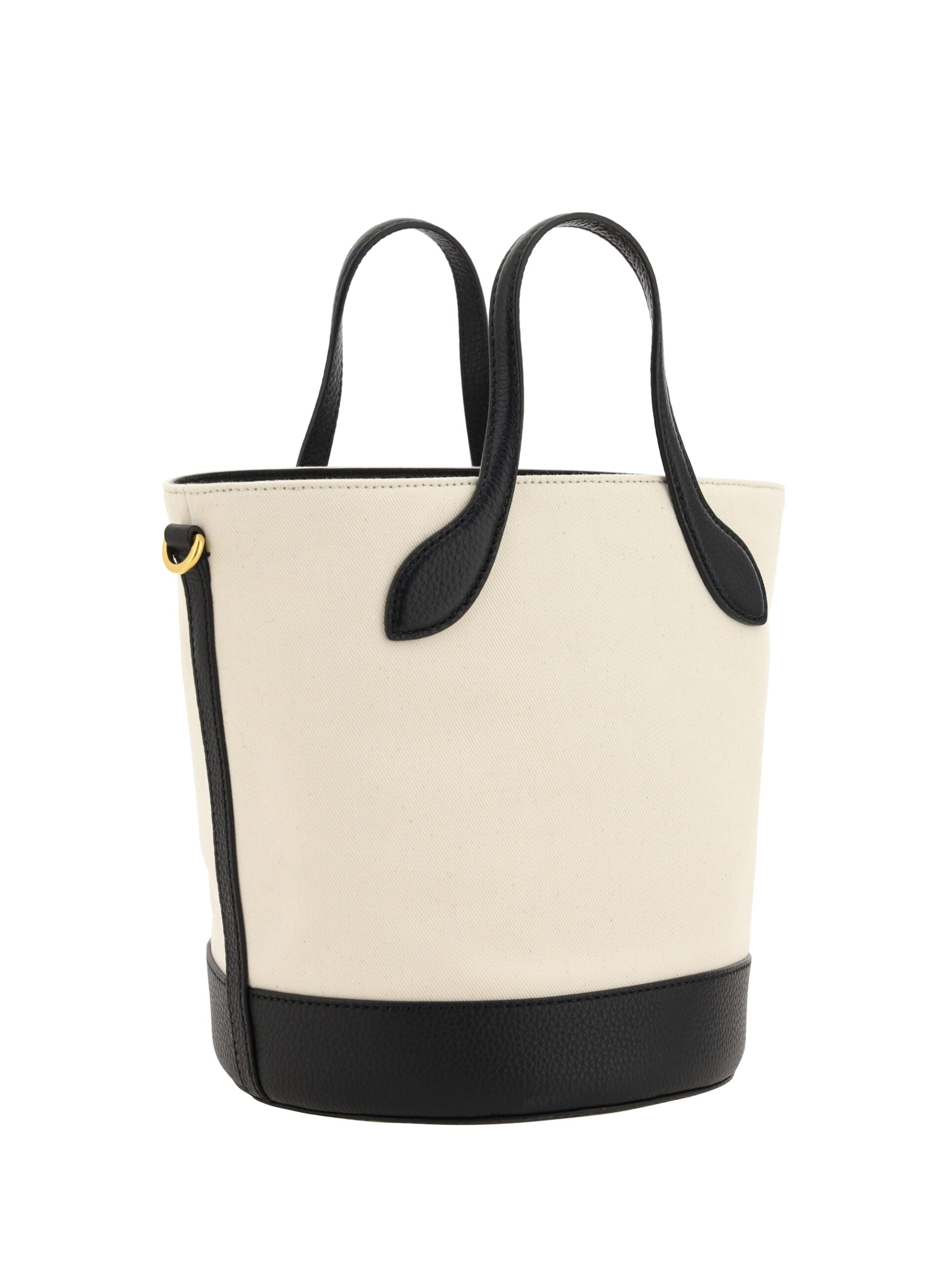 Bally – Monogram Bucket Bag Black & White