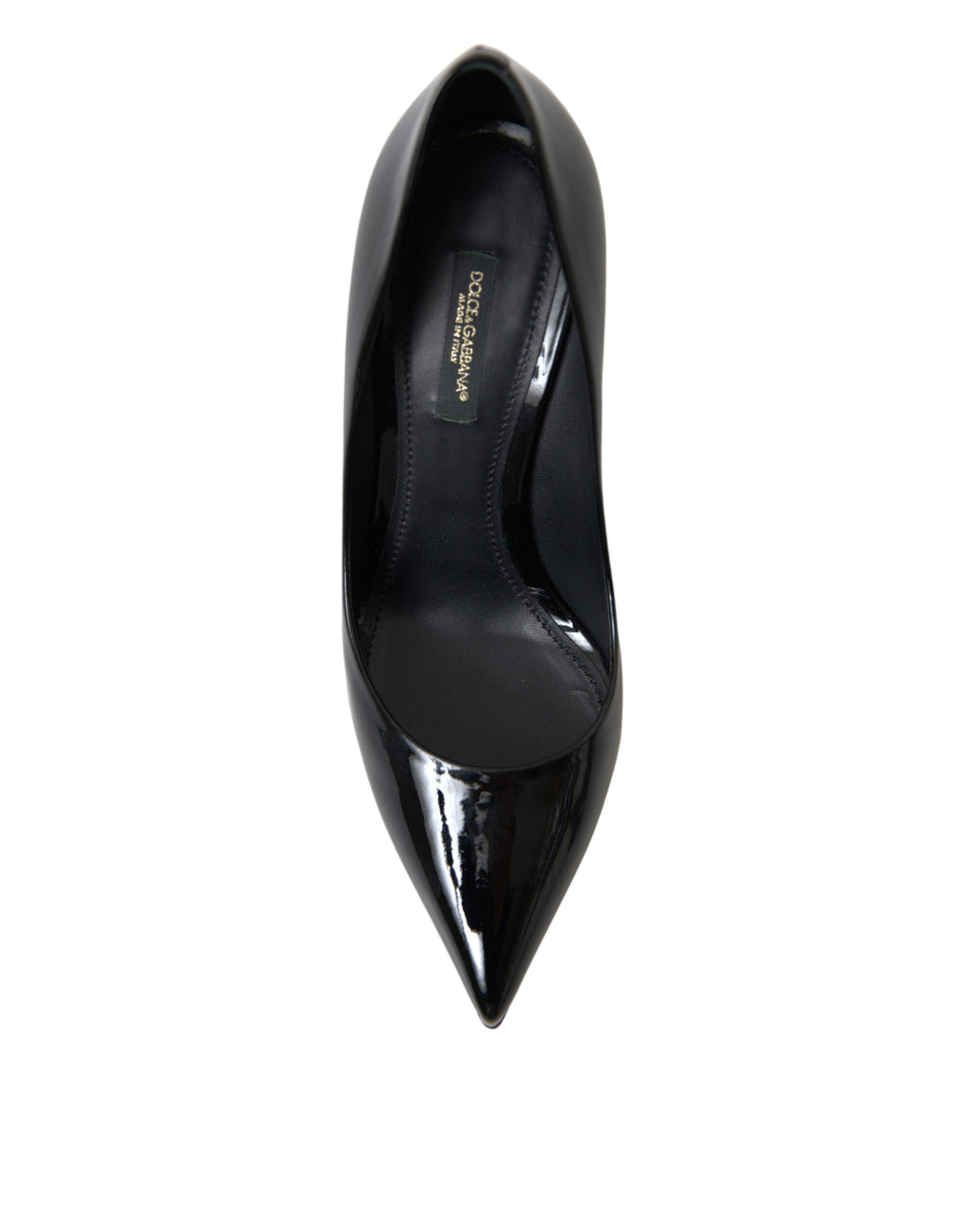 Dolce & Gabbana - Elegant Black Patent Stiletto Heels