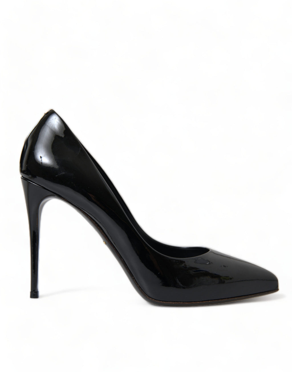 Dolce & Gabbana - Elegant Black Patent Stiletto Heels