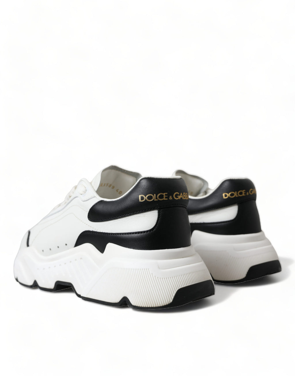 Dolce & Gabbana – Black & White Daymaster Sneakers