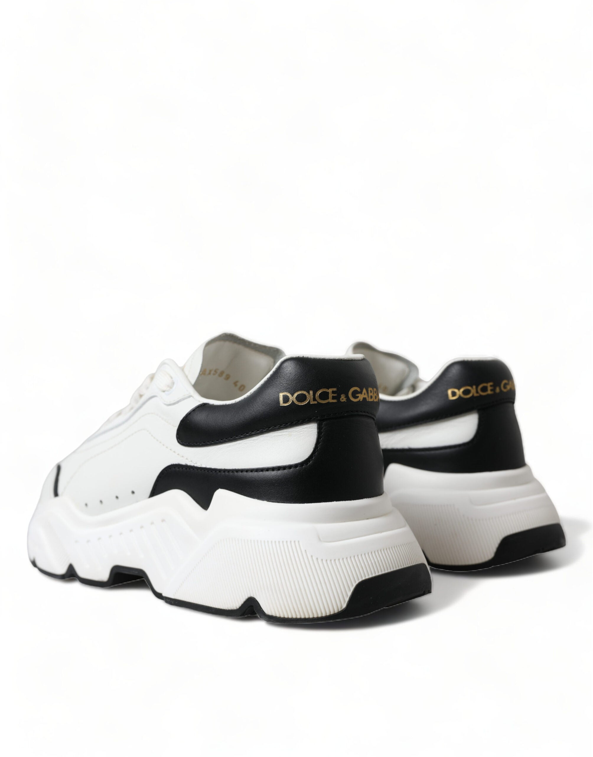Dolce & Gabbana – Black & White Daymaster Sneakers