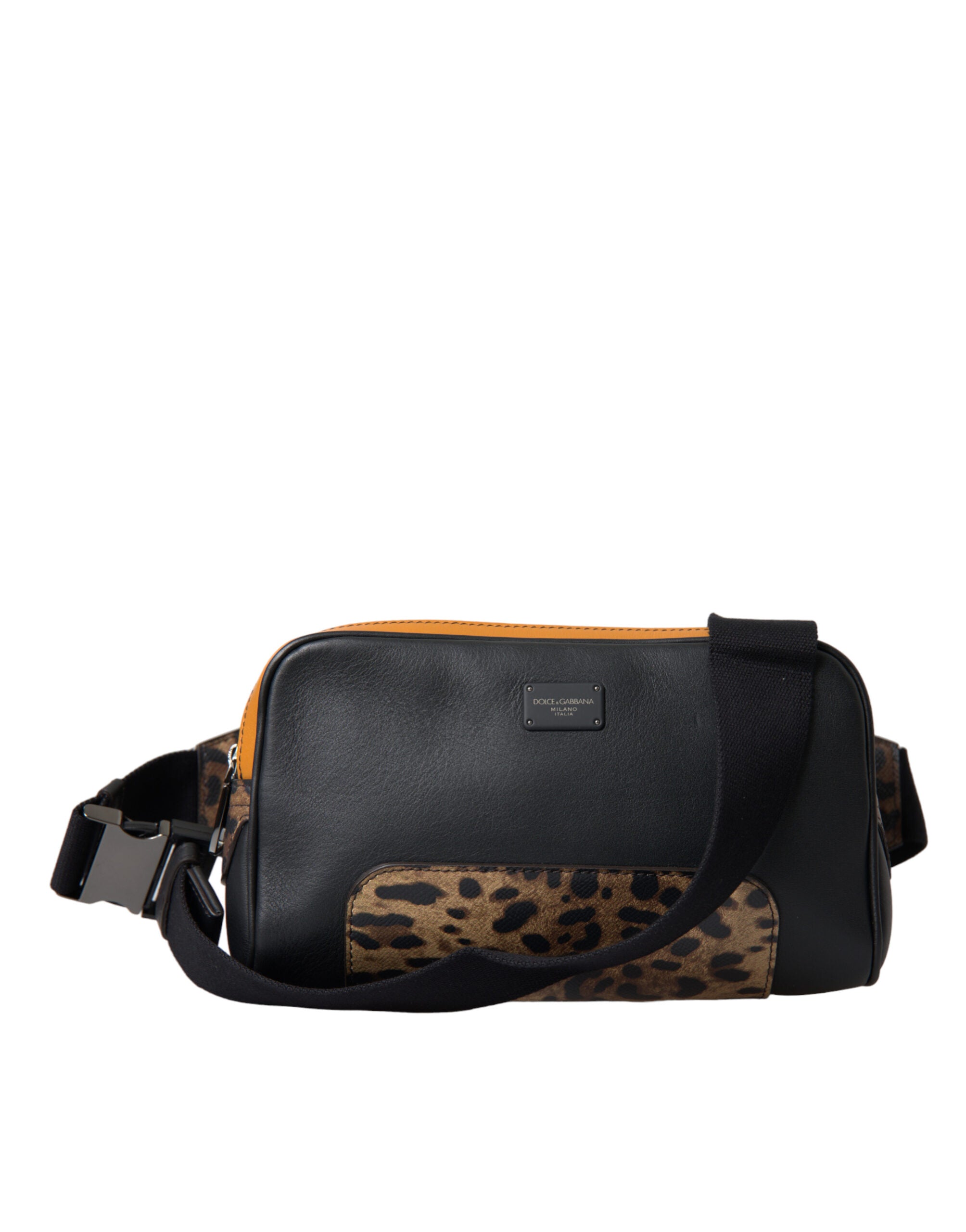 Dolce & Gabbana – Leopard Print Exotic Leather Belt Bag