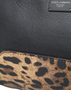 Dolce & Gabbana – Leopard Print Exotic Leather Belt Bag