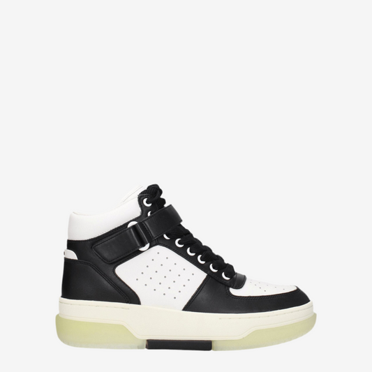 Amiri – Black Leather High-Top Sneakers
