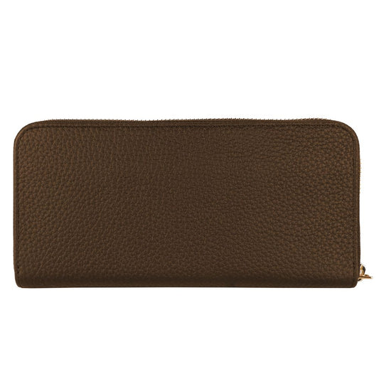 Baldinini Trend – Brown Leather Zip Wallet