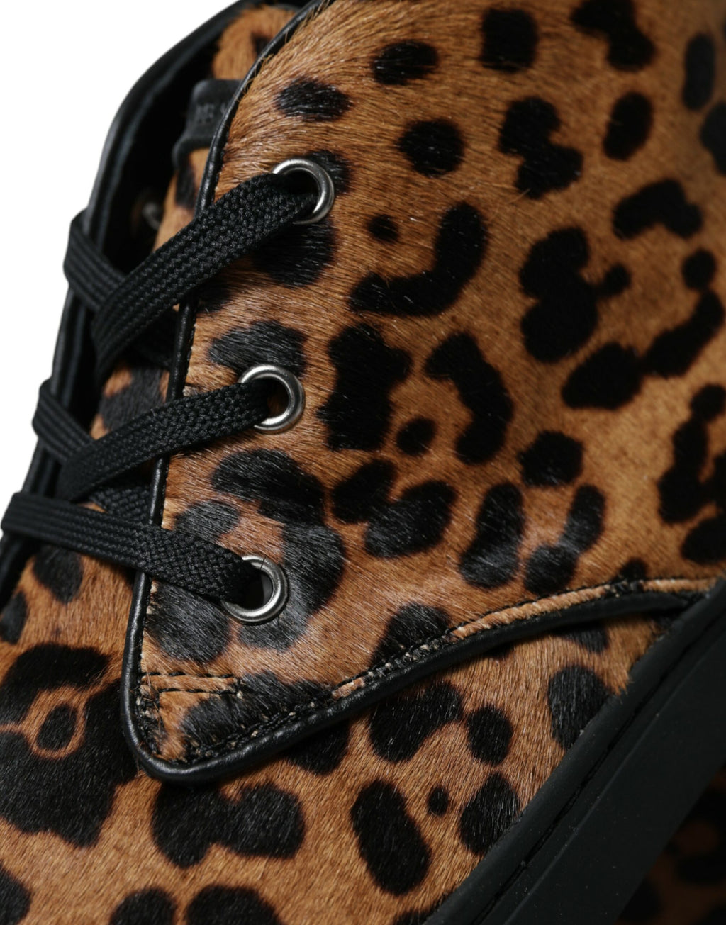 Dolce & Gabbana - Brown Leopard Sneakers