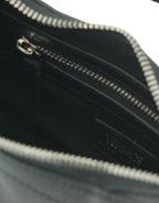 Versace - Elegant Black Mini Hobo Shoulder Bag