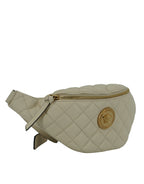 Versace – Lamb Leather Belt Bag in White