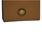Versace – Brown Medusa Compact Wallet