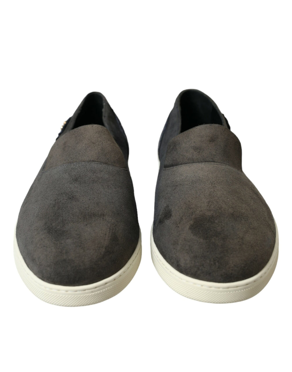 Dolce & Gabbana - Blue Suede Caiman Men Loafers Slippers Shoes