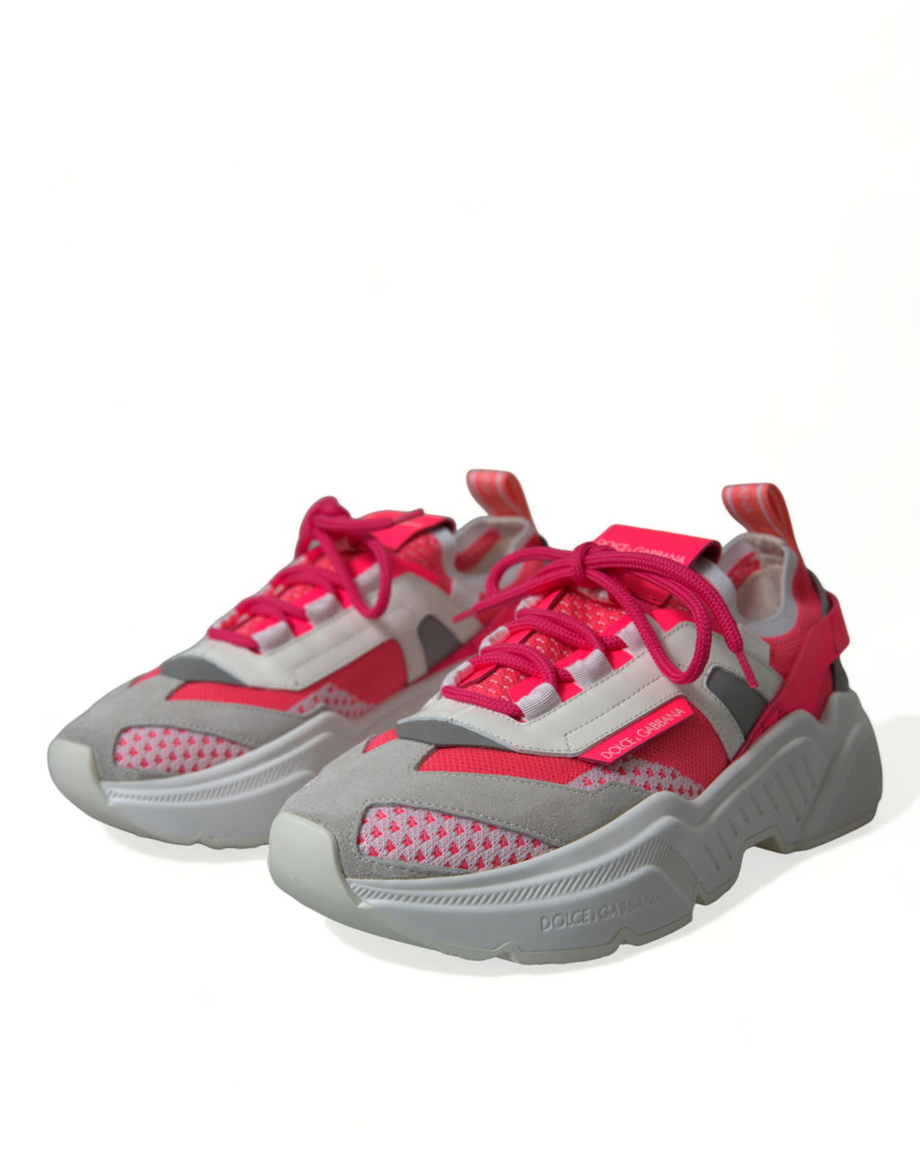 Dolce & Gabbana - Multicolor Leather Daymaster Low Top Sneakers