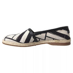 Dolce & Gabbana - Black White Stripes Slip On Espadrille