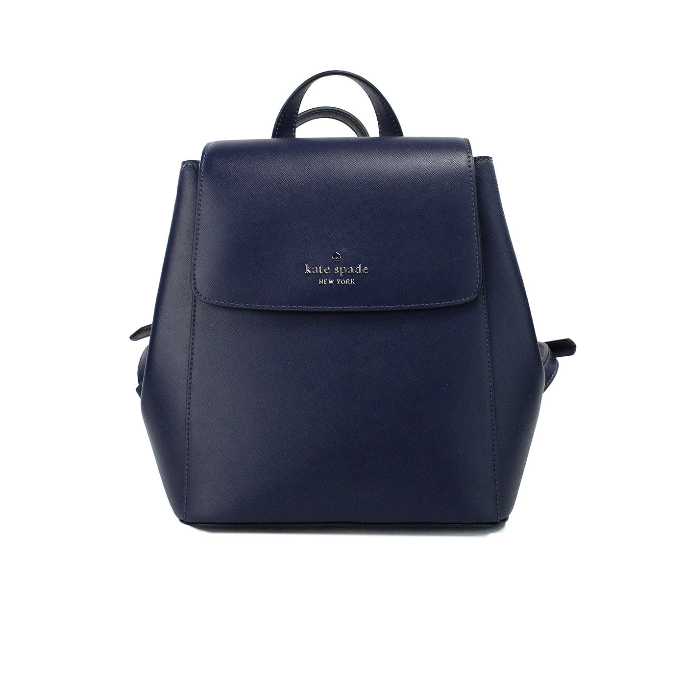 Kate Spade - Madison Navy Medium Flap Backpack