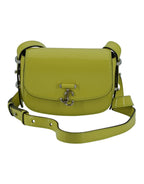 Jimmy Choo – Lime Yellow Patent Leather Shoulder Bag