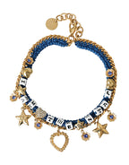 Dolce & Gabbana - Gold Tone Brass Chain Iam The Star Bracelet