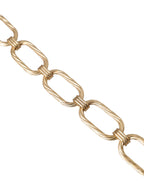Dolce & Gabbana - Gold Tone Brass Large Link Chain Jewelry Necklace