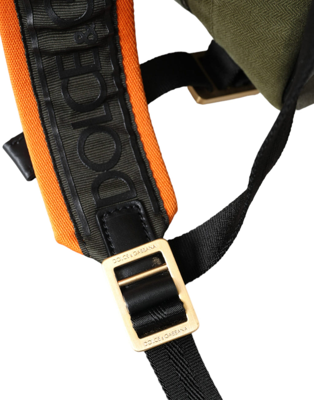 Dolce & Gabbana - Military Green Patchwork Rucksack Backpack