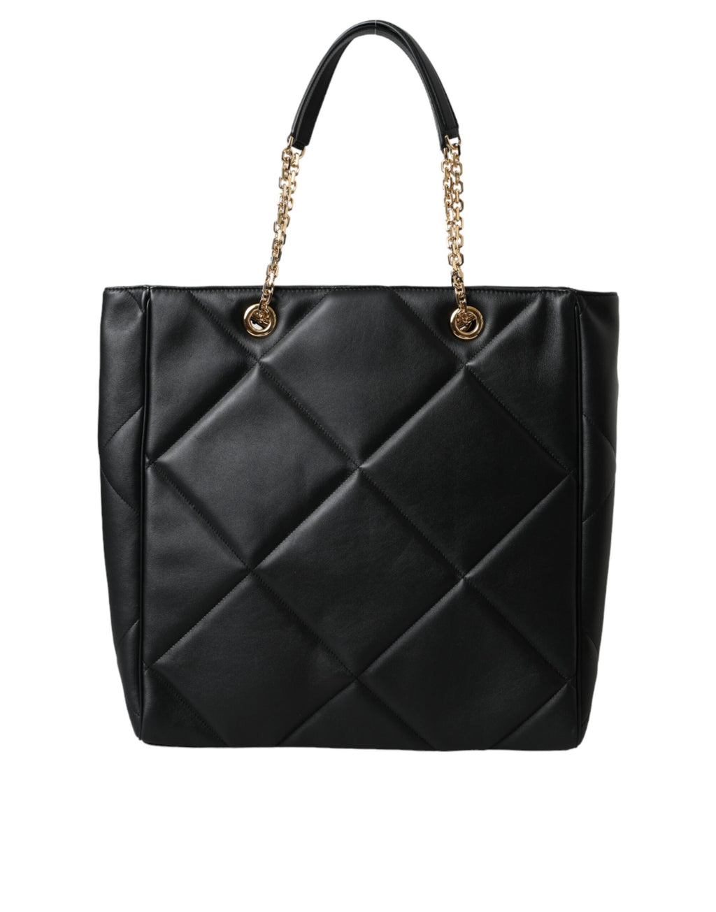 Dolce&Gabbana – Jungle Quilted Tote Bag Black