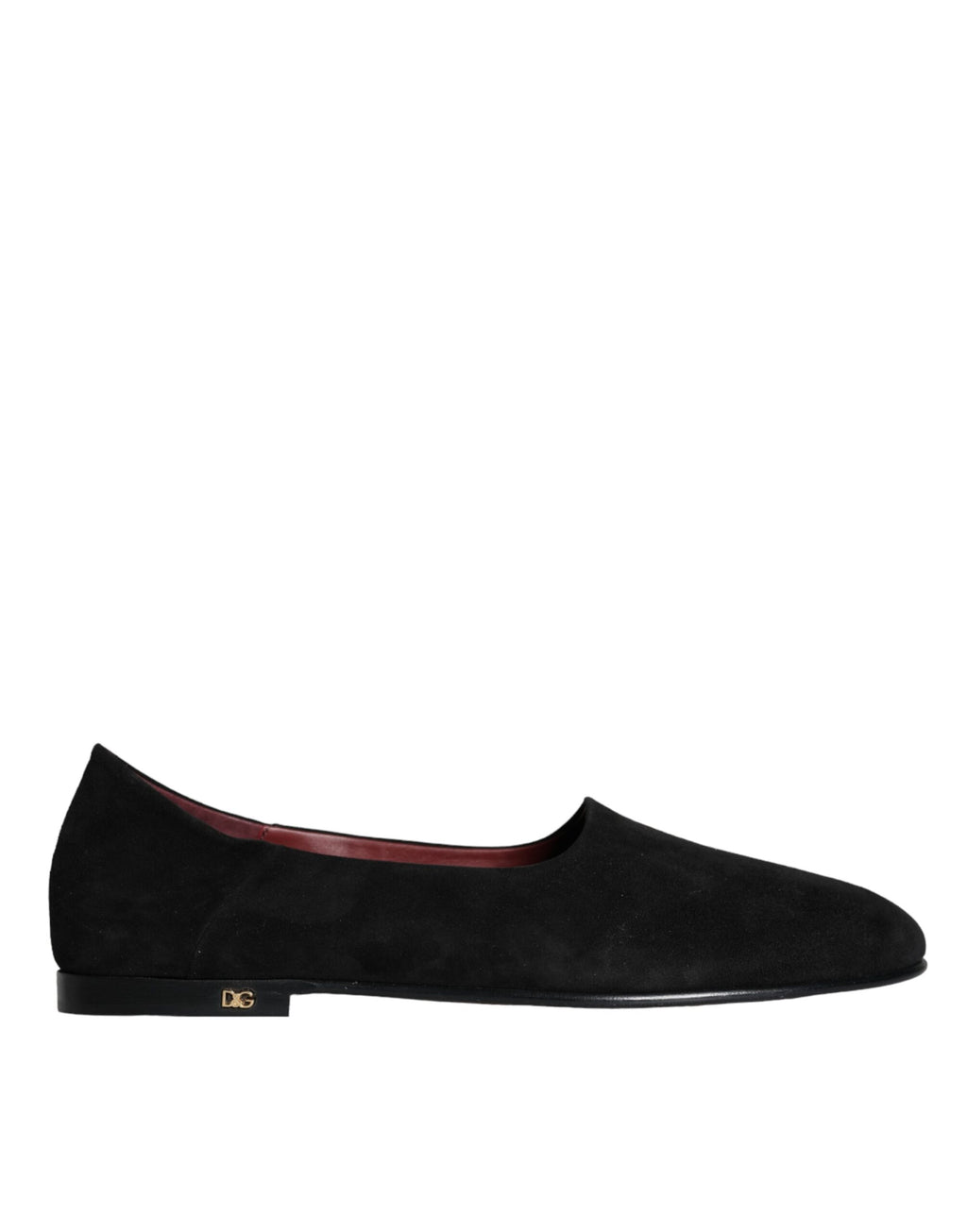Dolce & Gabbana - Black Suede Loafers Formal Slip On
