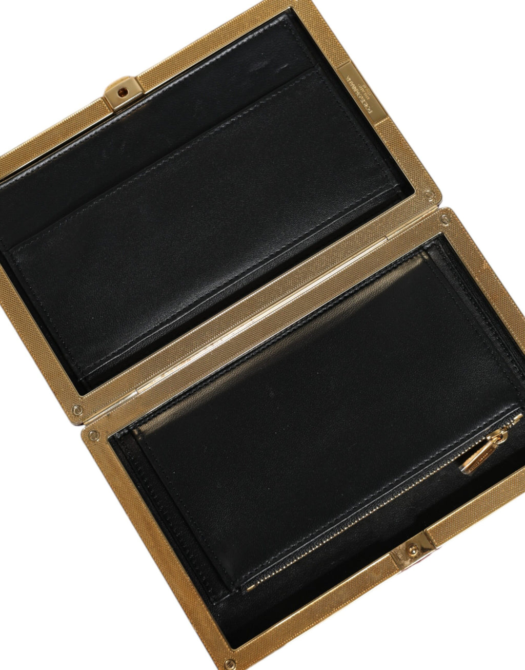 Dolce & Gabbana – Embellished Mini Clutch in Red Velvet