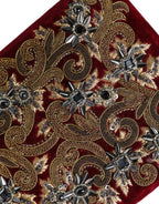 Dolce & Gabbana – Embellished Mini Clutch in Red Velvet