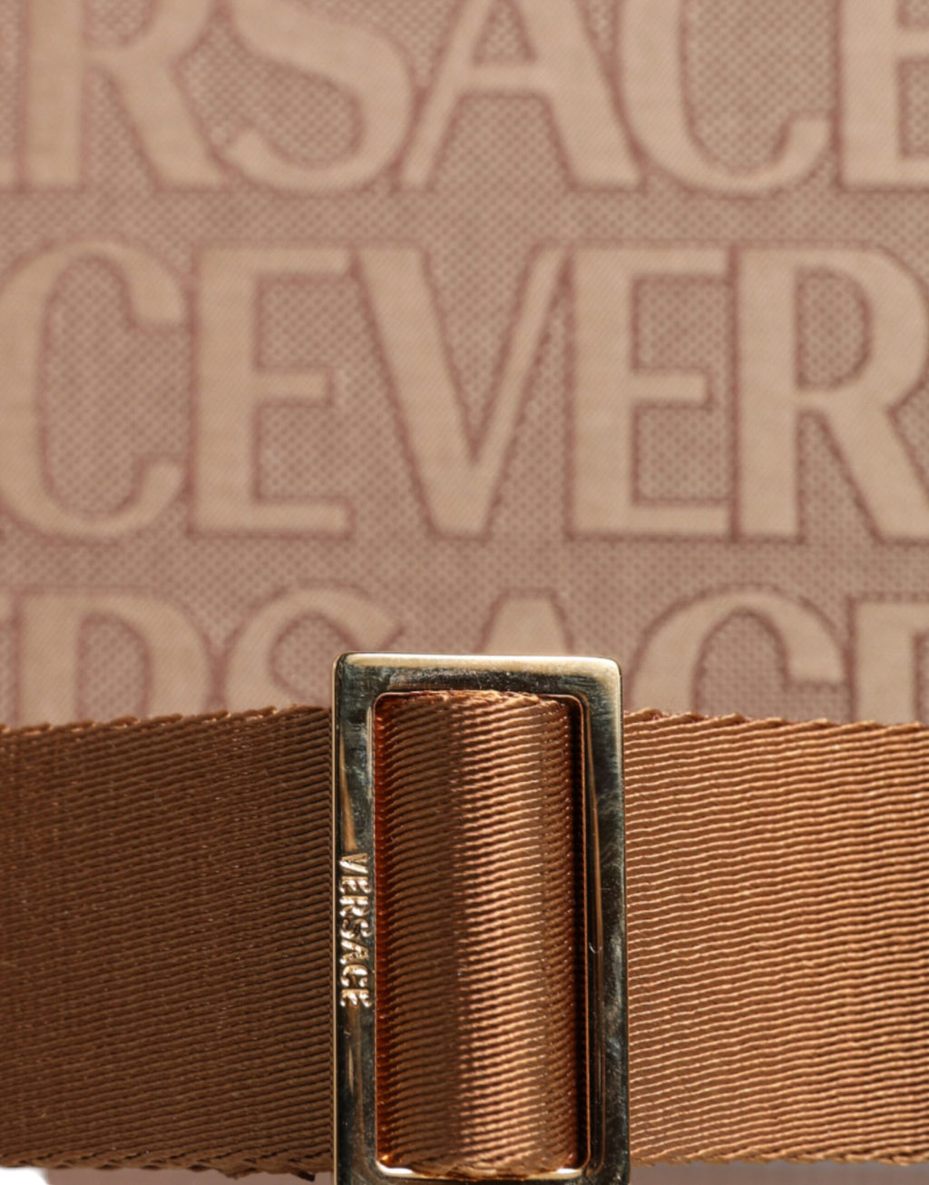 Versace – Brown Crossbody Tote Bag