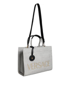 Versace – White and Black Tote Bag