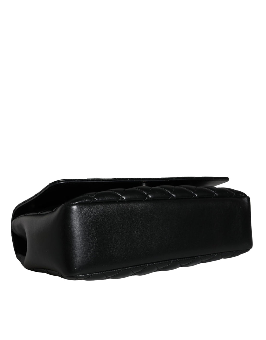 Versace – Black Quilted Lambskin Crossbody Bag