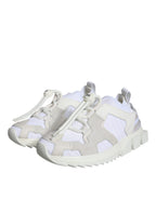 Dolce & Gabbana - White Mesh Sorrento Trekking Sneakers