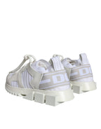 Dolce & Gabbana - White Mesh Sorrento Trekking Sneakers