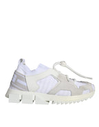 Dolce & Gabbana - White Mesh Sorrento Trekking Sneakers