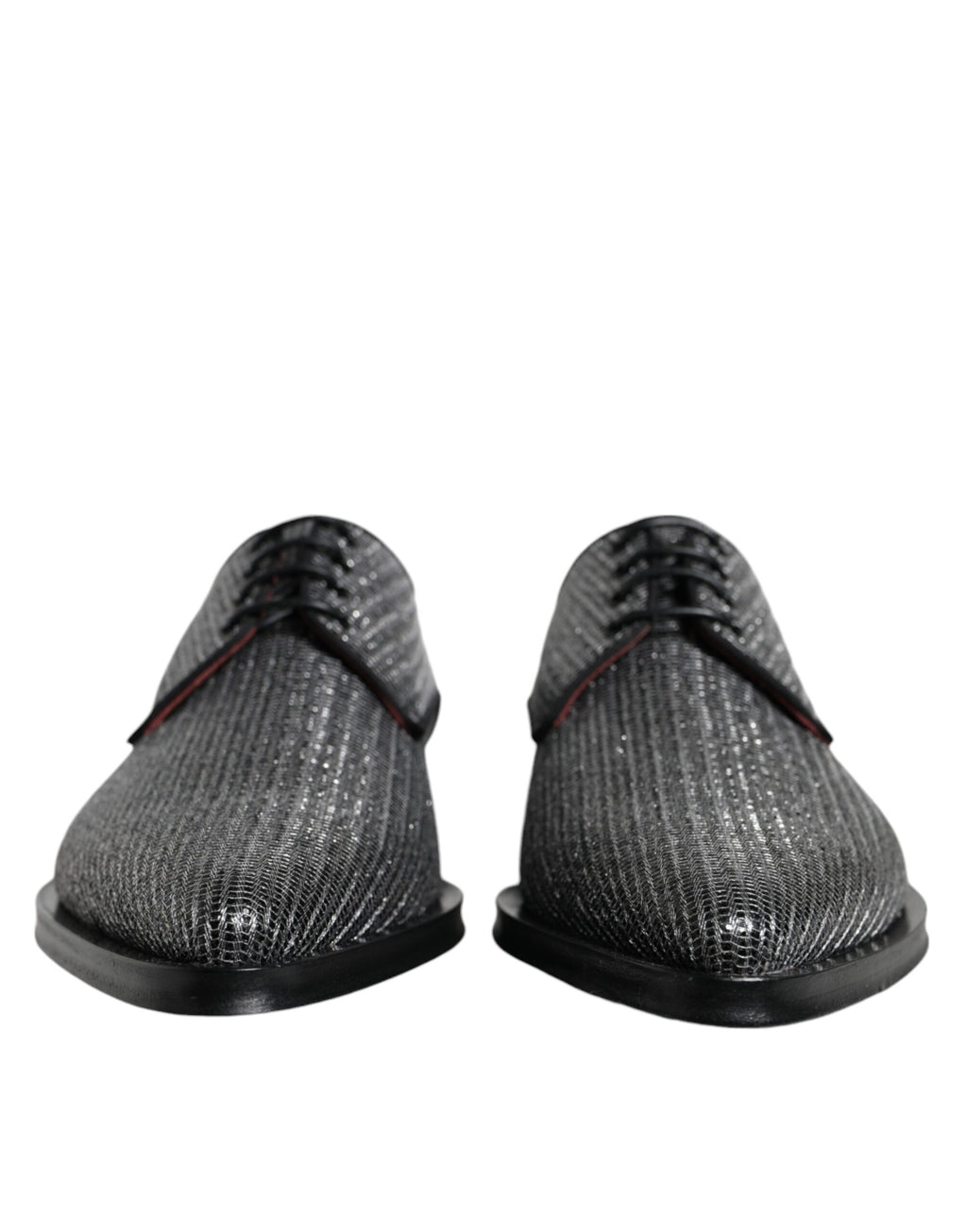 Dolce & Gabbana  - Silver Polyurethane Derby Formal