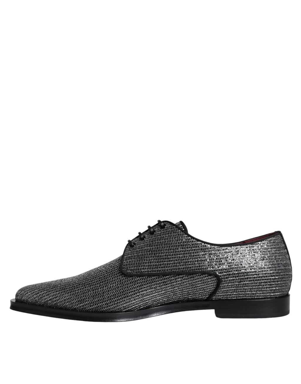 Dolce & Gabbana  - Silver Polyurethane Derby Formal