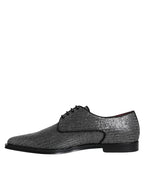 Dolce & Gabbana  - Silver Polyurethane Derby Formal