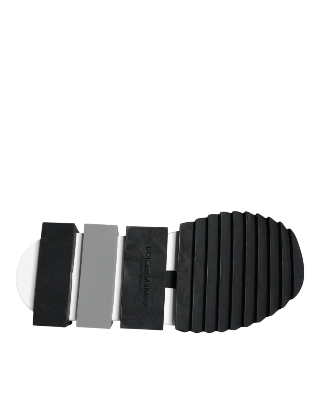 Dolce & Gabbana - Black White Sorrento Low Top Sneakers