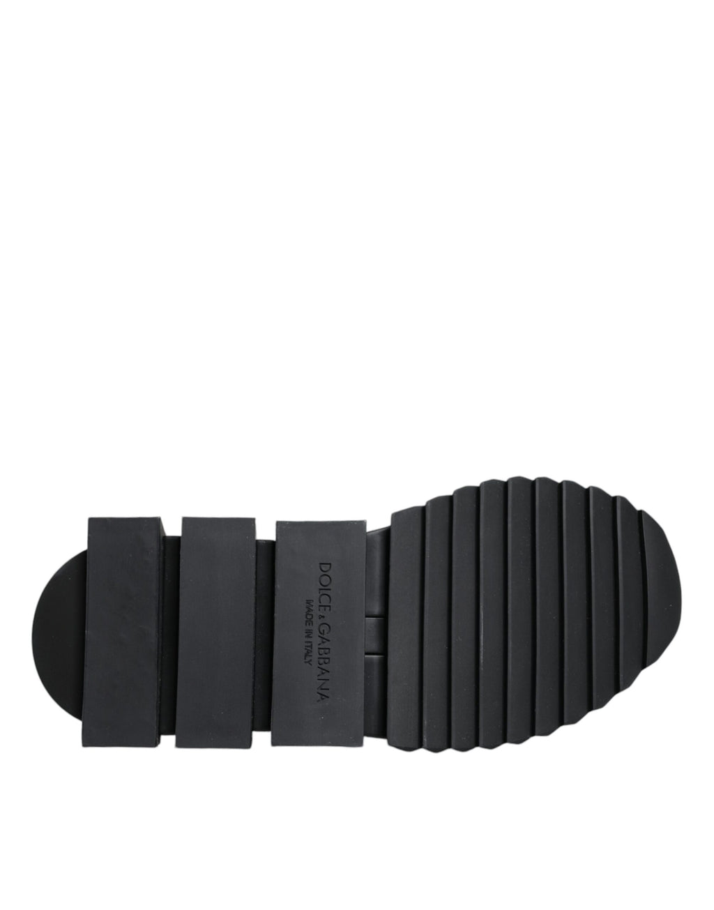 Dolce & Gabbana - Black Sorrento Socks Logo Sneakers