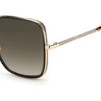 Jimmy Choo – Jayla Gold Metal Sunglasses