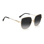 Jimmy Choo – Bicolor Gold & Black Metal Sunglasses