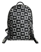 Dolce & Gabbana – Black & White DG Crown Backpack