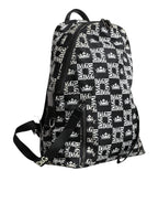Dolce & Gabbana – Black & White DG Crown Backpack